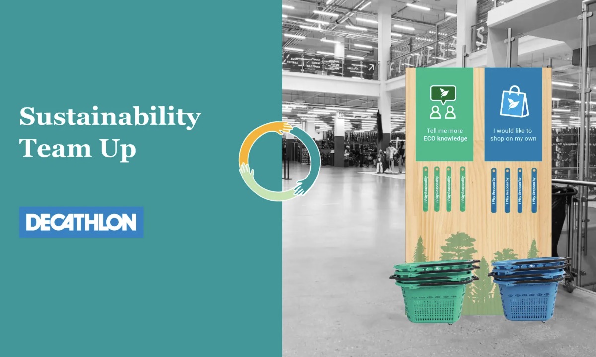 Decathlon Sustainability interface preview